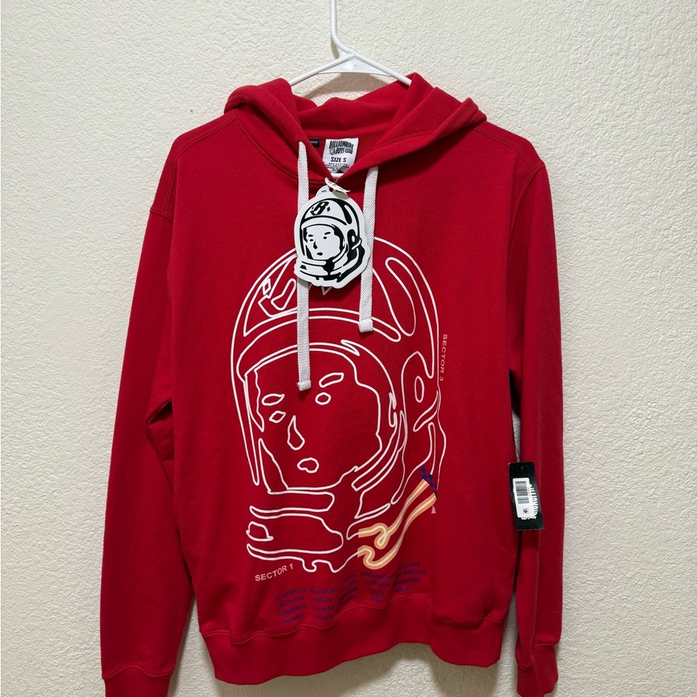 Billionaire Boys Club Red Astronaut Hoodie